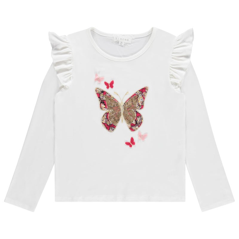 BTween Girls Kids Clothing and Accessory Set 5 Piece Mix And Match Sets, MILK,8 - Image 2