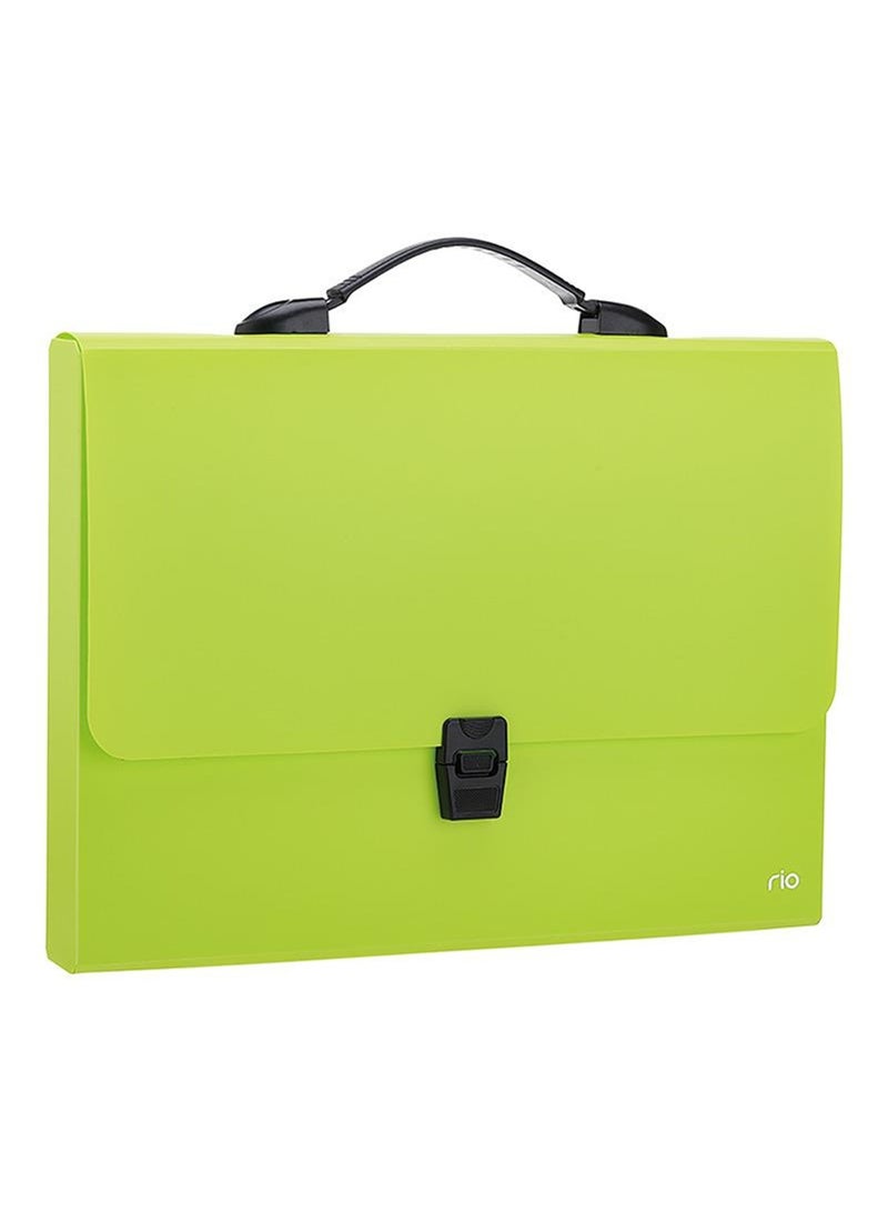 Deli 1-Piece A4 Size Document Carry Case Without Divisions Assorted Colours - Image 1