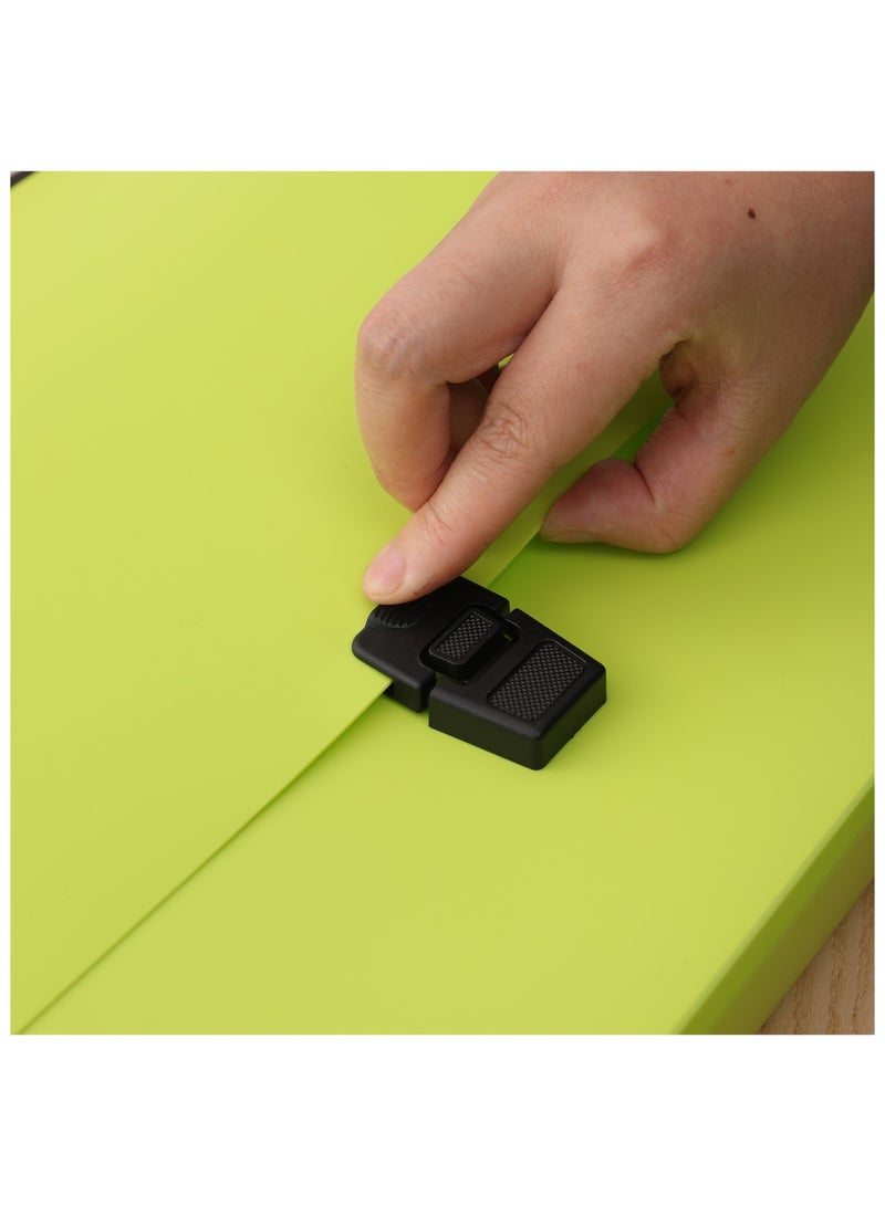 Deli 1-Piece A4 Size Document Carry Case Without Divisions Assorted Colours - Image 4