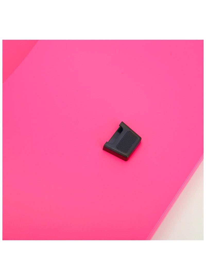 Deli 1-Piece A4 Size Document Carry Case Without Divisions Assorted Colours - Image 3