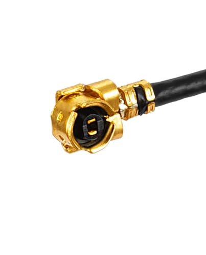 POBADY 2PCS U.F.L1 to SMA Female Low Loss Coaxial Cable 4" /10CM U.F.L1 1.13mm Mini-Coaxial Pigtail Cable for Wireless Routers Mini PCIE Network Cards PCI Wi-Fi WAN Repeater - Image 3
