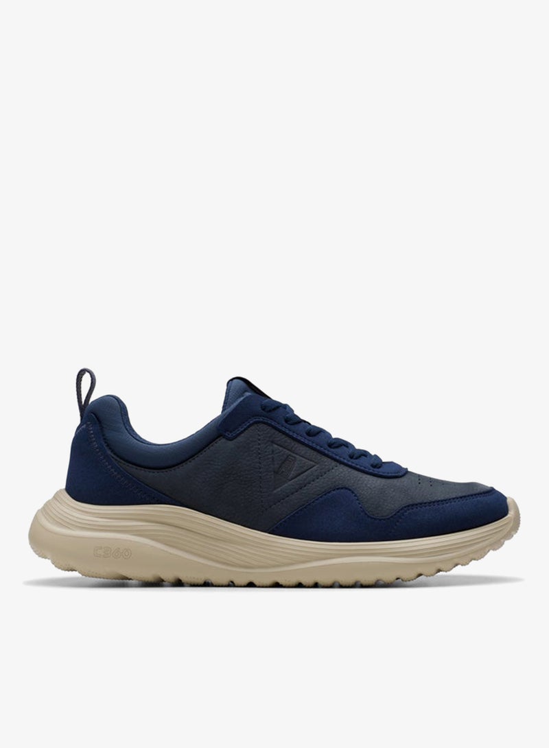 clarks Lt360 Lace Navy Nubuck - Image 1
