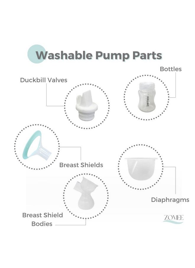 Zomee Z1/Z2 Compatible Replacement Silicone Diaphragms Set (2) | BPA Free - pzsku/Z6ED8177BA6DCF7EF16DCZ/45/_/1737031256/7ff7e716-4b81-469a-a66b-77b05b6ba7f4