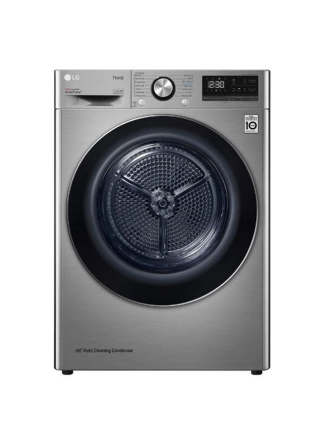 LG Front Load Washing Machine Energy Saving, Capable Drying 10.1 kg RH10V9PV2W Platinum - Image 1