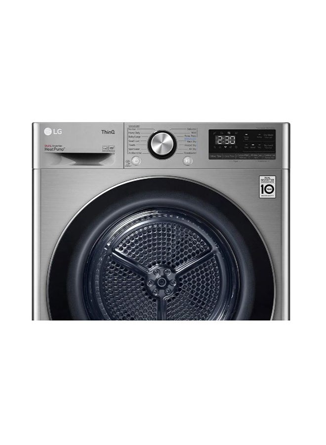 LG Front Load Washing Machine Energy Saving, Capable Drying 10.1 kg RH10V9PV2W Platinum - Image 5