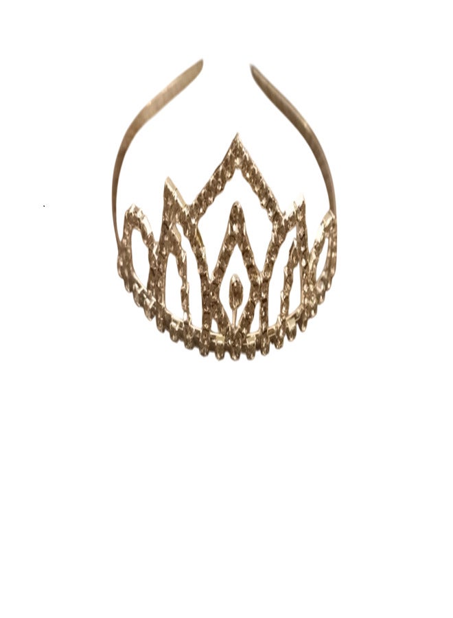 Generic Kids Flower Girl Children Wedding Prom Tiara Crown Headband - Kid Size- silver