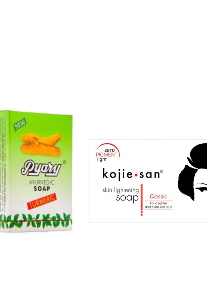 Kojie Whitening soap set 2 pieces