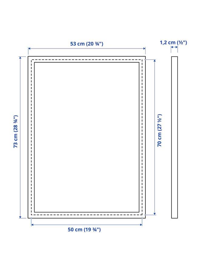 erorex Frame, white, 50x70 cm - Image 5