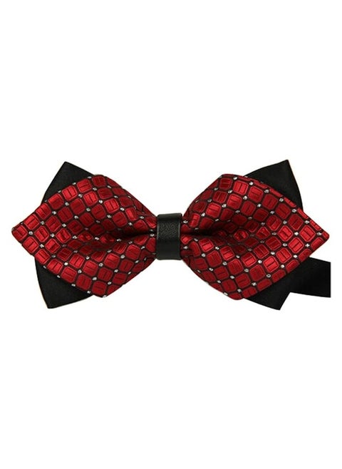 Pre-Tied Bow Tie Satin Solid Bowtie Adjustable Tuxedo Bowties for Men and Boys