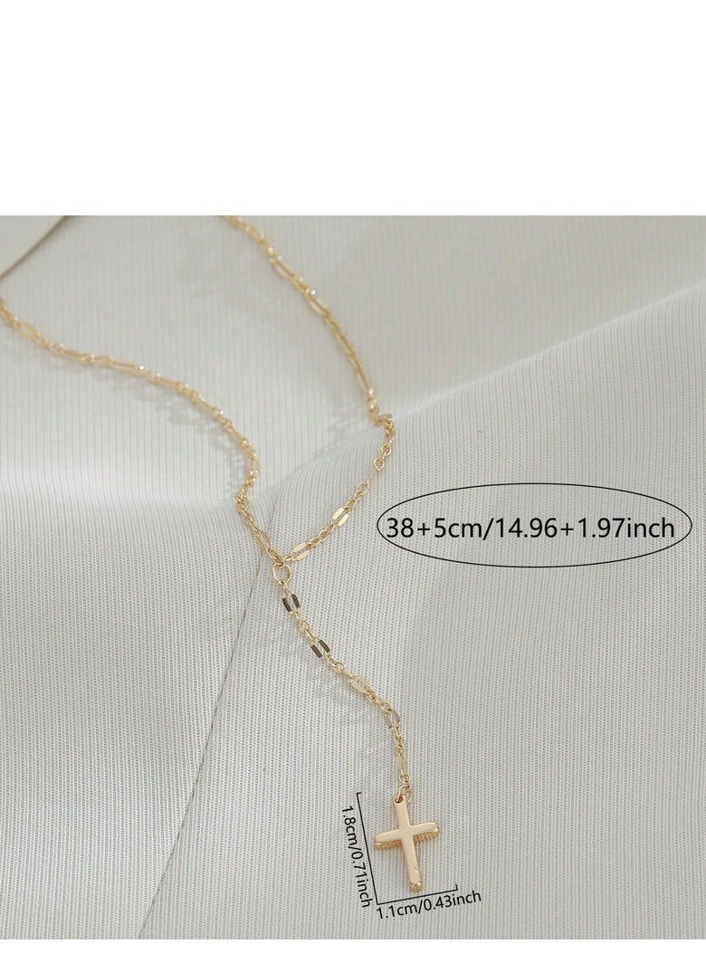 Zeno Y-shaped collarbone chain for women - Image 2