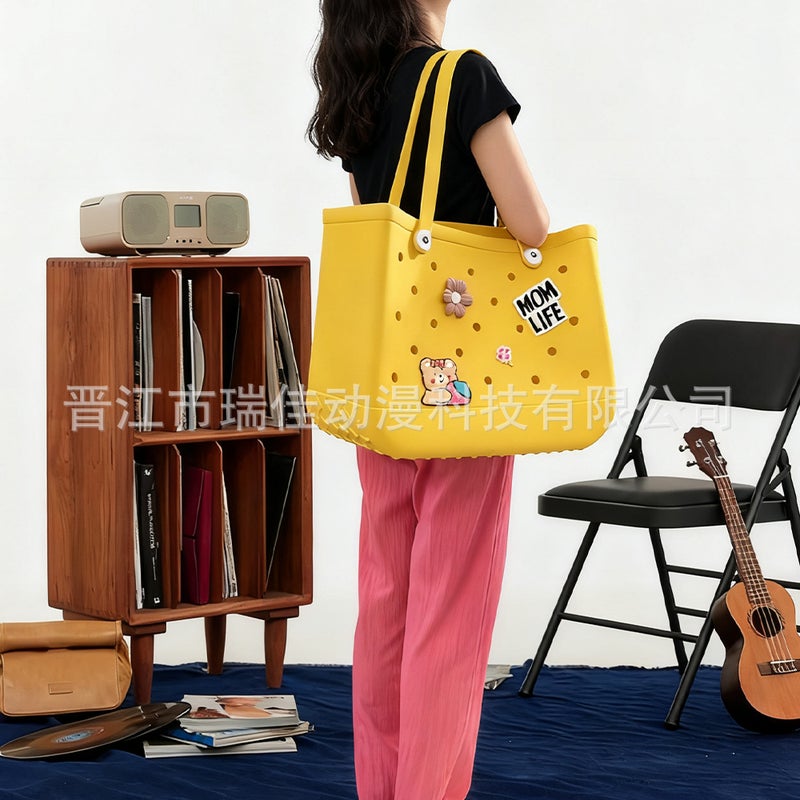 EVA Beach Tote Bag - Image 2