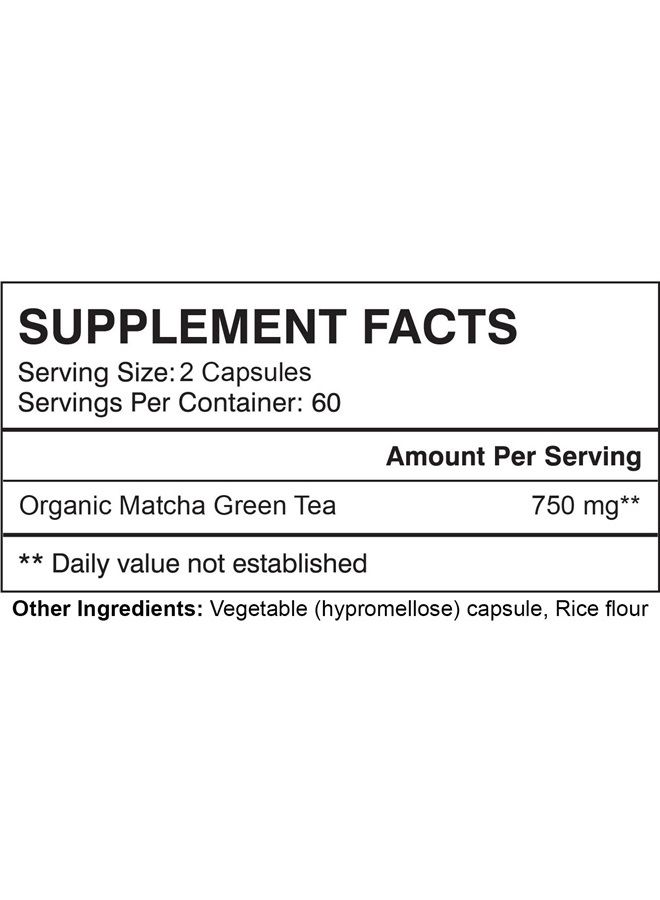 VitaMonk MATCHAMAX™ Organic Japanese Matcha Capsules - Pure Organic Matcha Green Tea Pills for Smooth Zen-Like Energy and Natural Mood Boost - Vegan Matcha Supplement Packed with Antioxidants - 120ct - Image 2