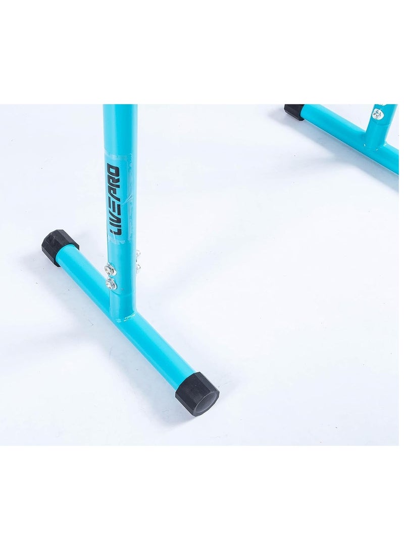 ليف برو زوج من حواجز  مناسب للتدريب والتمرين، اسود وازرق، مقاس واحد - Image 5