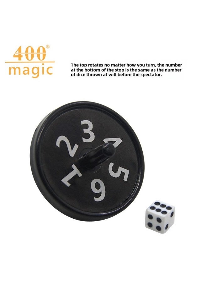 Material Top Predicts Large Induction Power Top Obedient Top Magic Toy Magic Props-Color:Large Blue - Image 3