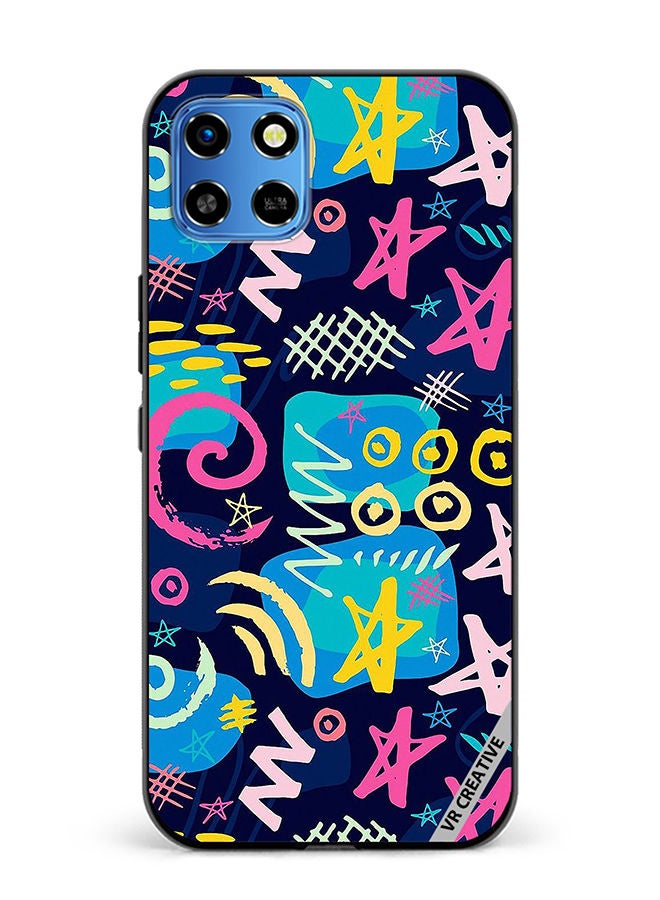 VR CREATIVE Protective Case Cover For Infinix Smart 6 HD Design Multicolour - Image 1