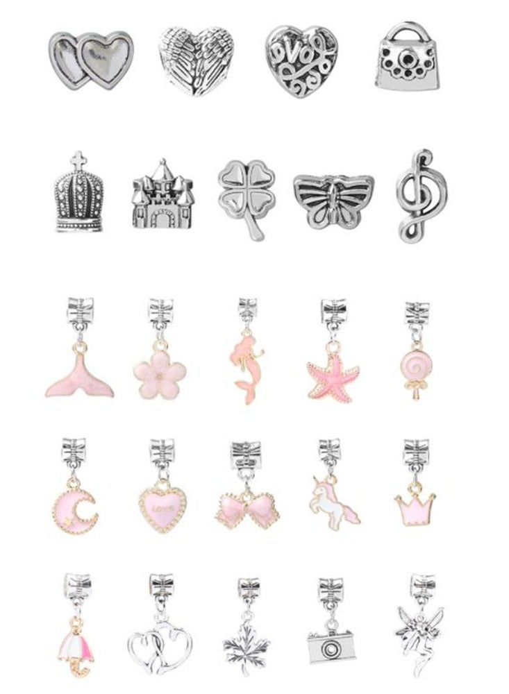 Arabest طقم فن الحرف اليدوية لصنع سوار خرز DIY مع سلاسل - Image 2