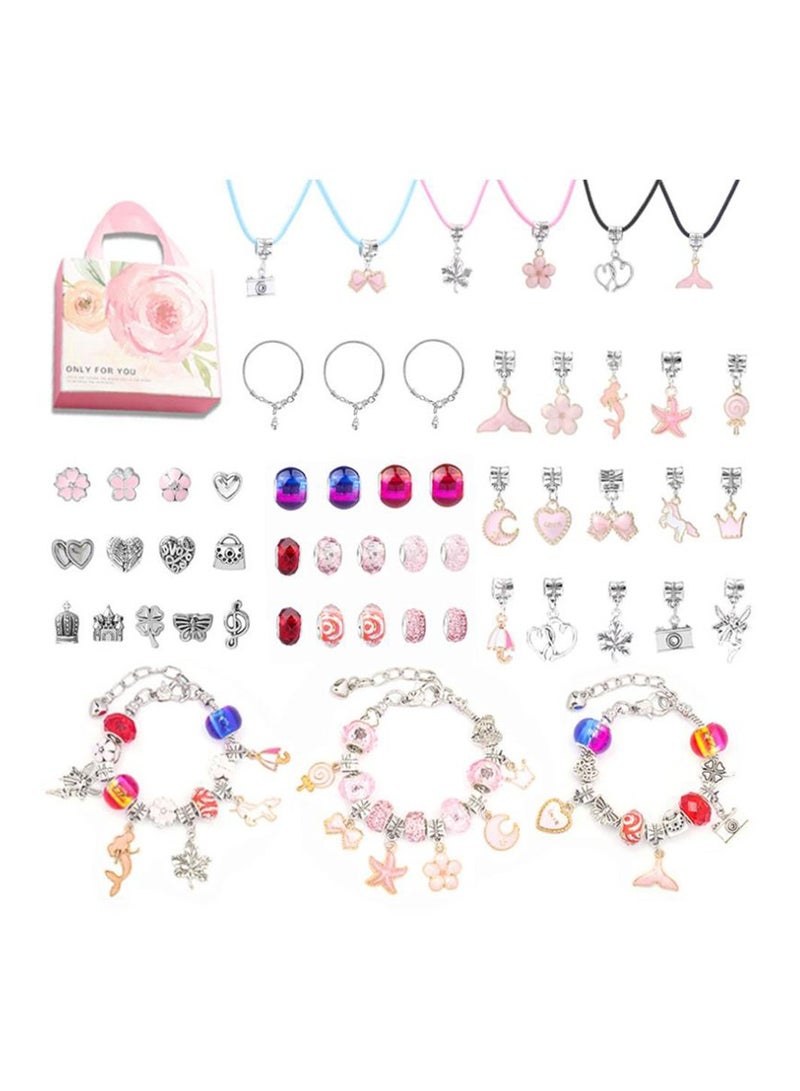 Arabest طقم فن الحرف اليدوية لصنع سوار خرز DIY مع سلاسل - Image 1