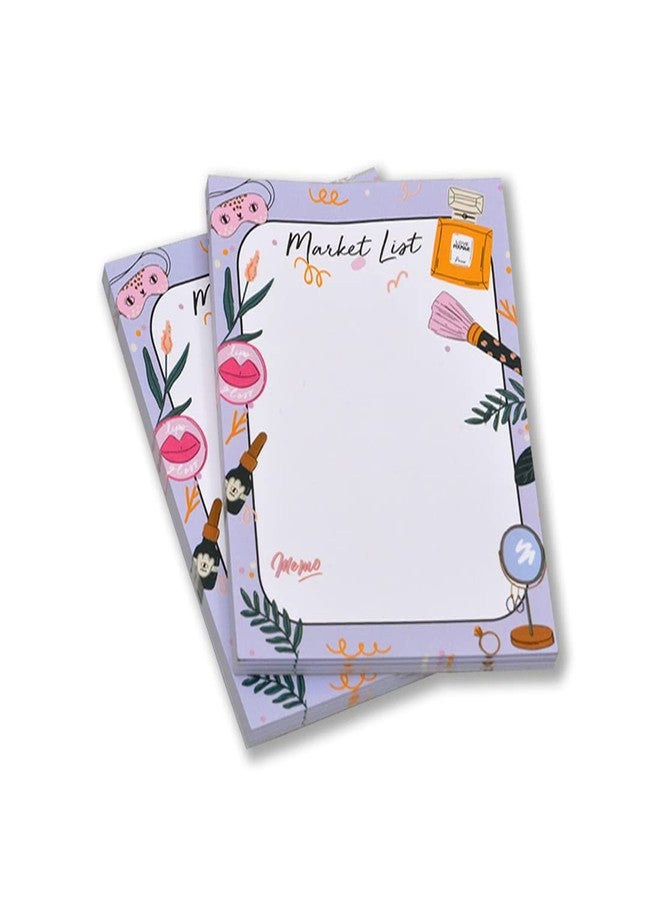 COI Notepads for Writing Notes, Office Stationery Items Undated To Do List Planner Set of 4 - Image 2