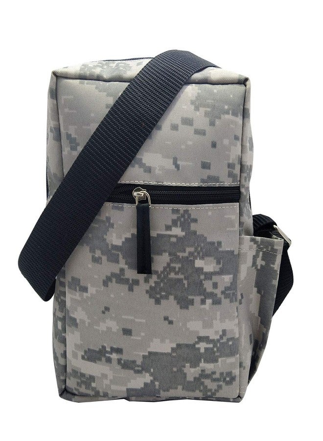 Aafeen Polyester Shoulder Sling Cross Body Travel Office Business messenger Bag(Military Grey,25x16x8cm) - Image 4