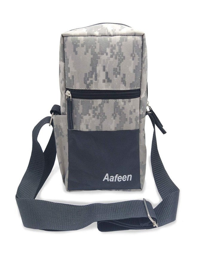 Aafeen Polyester Shoulder Sling Cross Body Travel Office Business messenger Bag(Military Grey,25x16x8cm) - Image 1