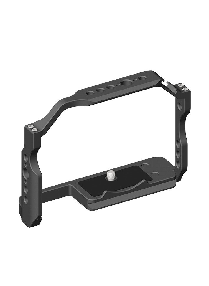 Generic Aluminum Alloy Camera Cage for Canon EOS R10 – Precision Fit with Accurate Cutouts, Ergonomic Design for Comfortable Grip, Rich Interfaces for Accessory Expansion, Vertical Shooting Stabilizer, and Video Photography Kit ﻿ ﻿  - Image 5