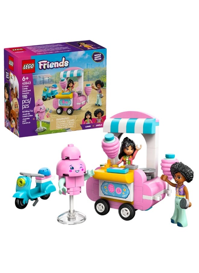 LEGO LEGO - Friends Cotton Candy Stand and Scooter 110 Pieces - 42643  - Image 2