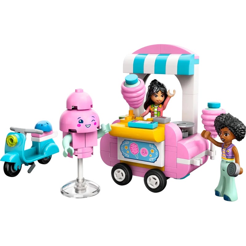 LEGO - Friends Cotton Candy Stand and Scooter 110 Pieces - 42643 - Image 3