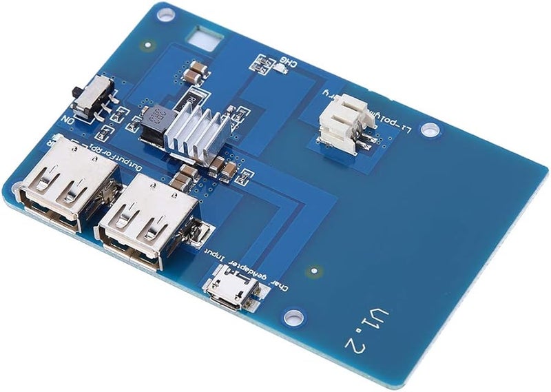 Lipo Battery Expansion UPS Power Board USB Output Development Tool with Screw Accessories - Image 5