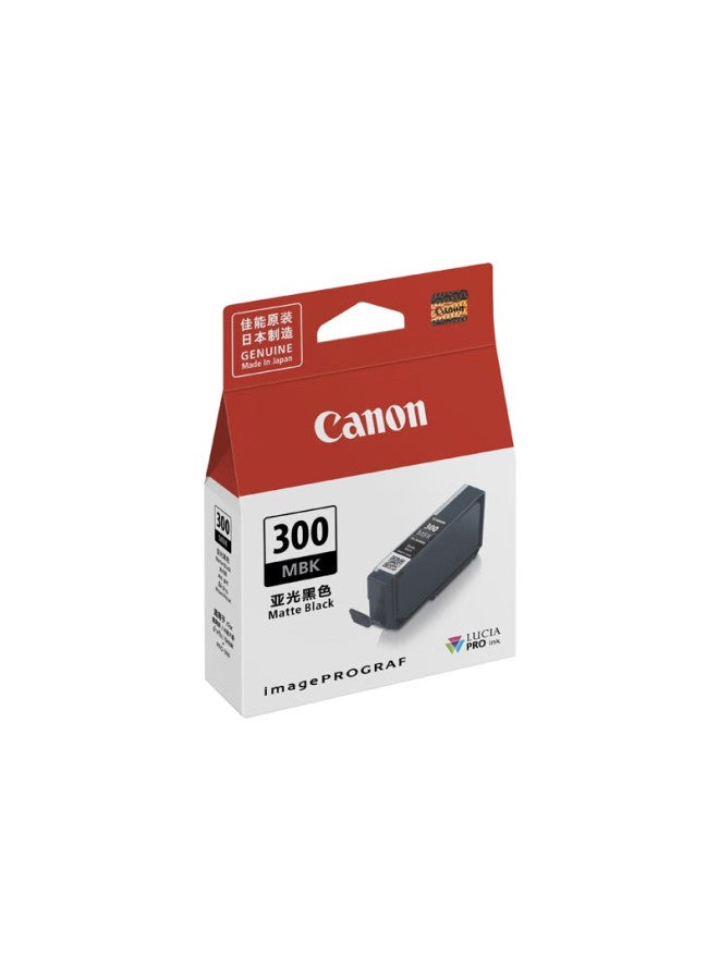 كانون Canon Pfi-300 Mbk Matte Black Ink Cartridge (for Pr0-300) - Image 3