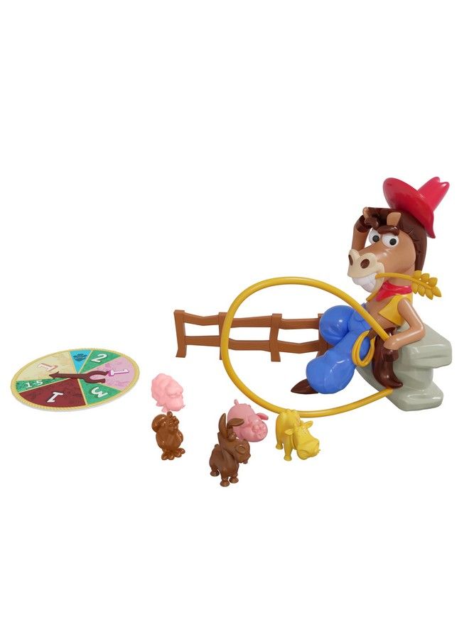 Goliath One Trick Pony Game W/ 24Pc Puzzle Round Up Animals Before Cowboy Spinning Lasso Ropes You In Includes 24Piece Puzzle - Image 4