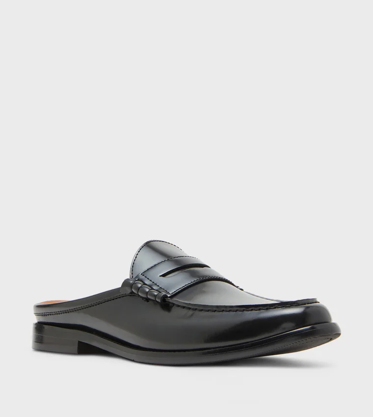 ستيف مادن Abbott Glossy Loafer Mules