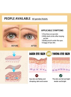 FirstFly 30 Pairs 24K Gold Eye Masks, Collagen Eye Patches for Puffy Eyes and Dark Circles Treatments, Reduce Undereye Bags,Wrinkles, Gel Eye Skin Care Pads, Beauty Gifts for Women  - Image 5