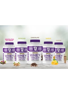 DENNIS JAMES Signature Series Whey Protein Matrix 5lbs - Advanced Muscle Building Formula (Mango)  - Image 5