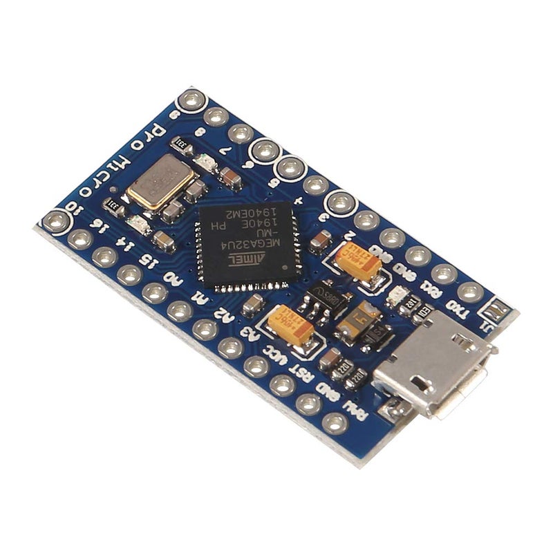 AITRIP 4PCS Pro Micro Atmega32U4 5V 16MHz Bootloadered IDE Micro USB Pro Micro Development Board Microcontroller Compatible with Pro Micro Serial Connection with Pin Header - Image 4