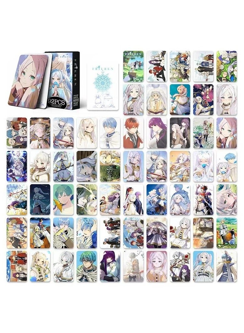 NIBEMINENT 92 Pcs Cartoon Frieren: Beyond Journey's End Lomo Cards Card For Fans Collection Gifts - Image 2