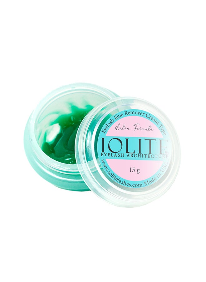 IOLITE Professional False Eyelash Glue Remover Eyelash Extensions Tool Cream Fragrancy Smell Glue Remover 15g
