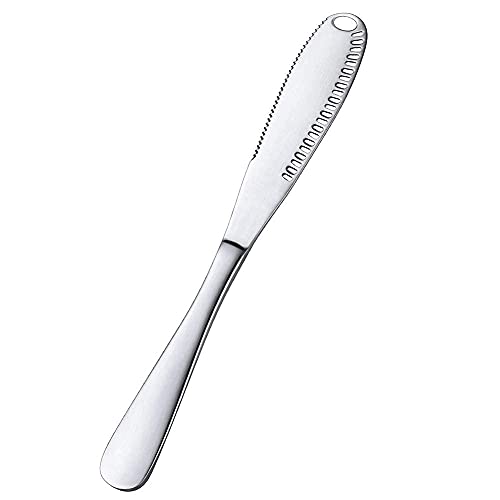 Prostuff.in Butter Knife Spreader For Kitchen Use, Stainless Steel 3 in 1 tool,1 Pcs - Image 1