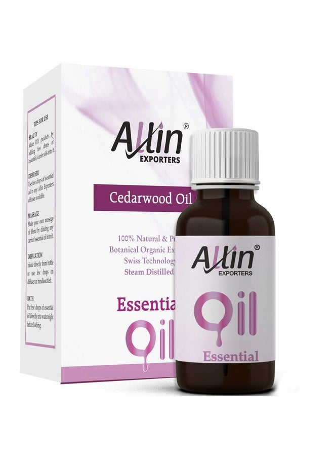 Allin Exporters Allin Exporters Cedarwood Oil - 100% Pure, Natural & Undiluted - 30 ML  - Image 1