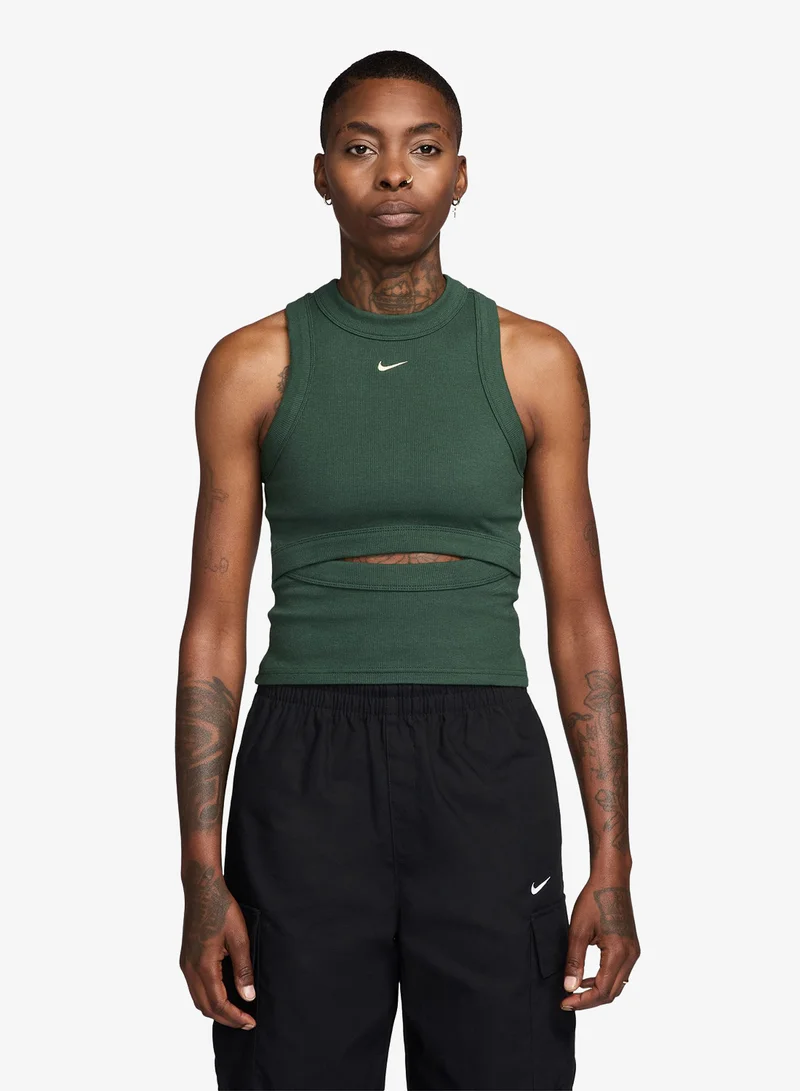 Nike Nsw Chill Knit Ribbed Tank