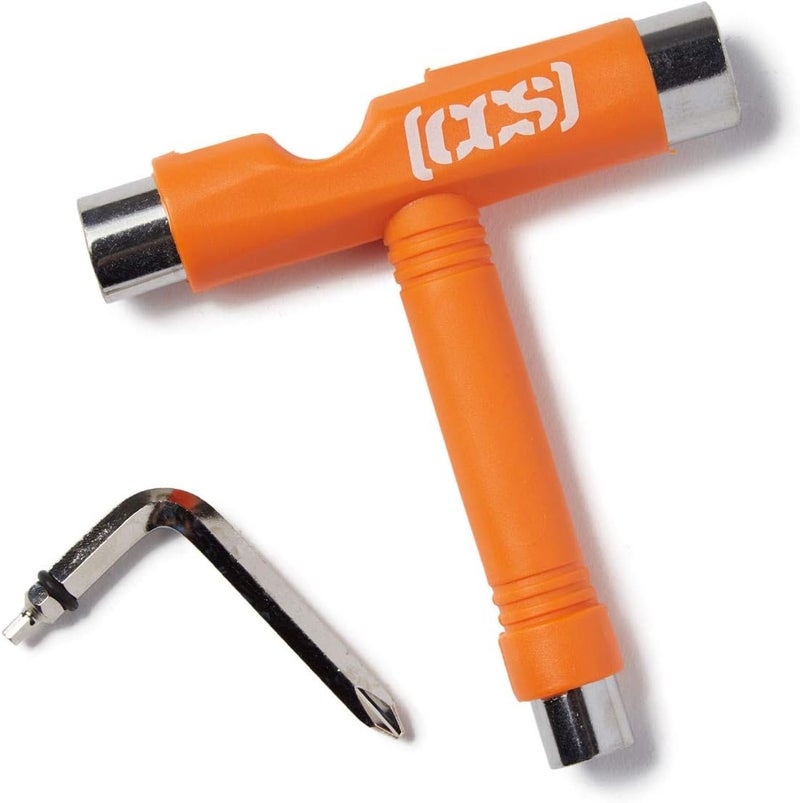 CCS [] Skateboard Tool - All in One T Tool, Metal T Tool W/Grip File, or Y Tool W/Rethreader - Image 1