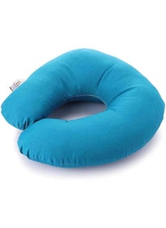 Generic Neck Pillow, 30 x 32 cm, teal 