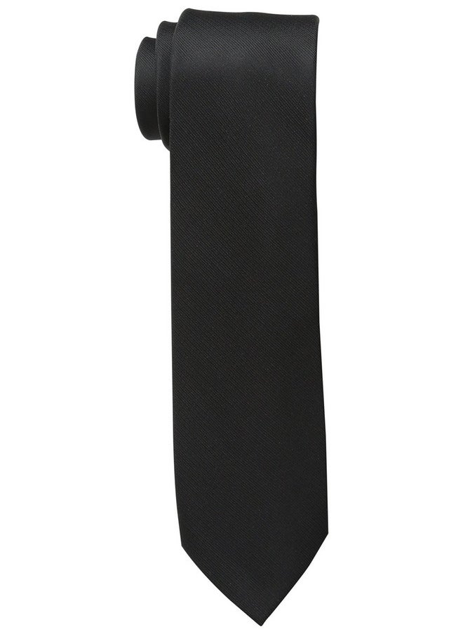 Men'S Everyday Solid Tie Black One Size - pzsku/Z6ED9B6FE5E73004852C3Z/45/_/1718300792/3fa2ab9a-981d-48cd-ac8e-2280dfa91d0b