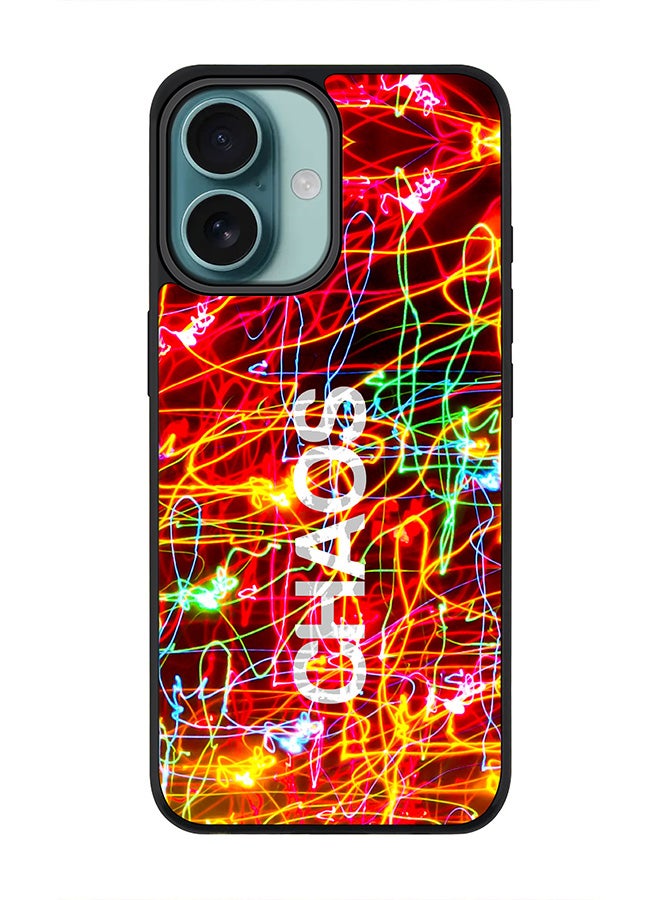 Stylizedd For iPhone 16 Case [Compatible with MagSafe] Slim Magnetic cover Phone Case iPhone 16 -Chaos - Image 1