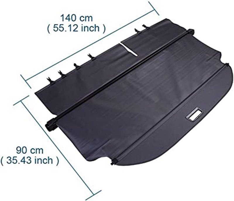 Vuzmode Car Cargo Cover for Toyota RAV4 (2008-2019) - Image 2