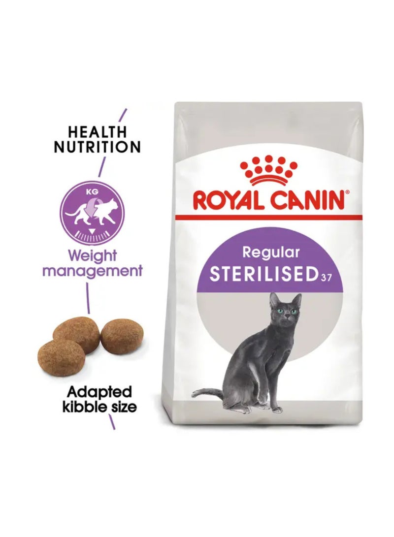 ROYAL CANIN Sterilised 37 Adult Dry Cat Food For Neutered Cats 1–7 Years - Image 2