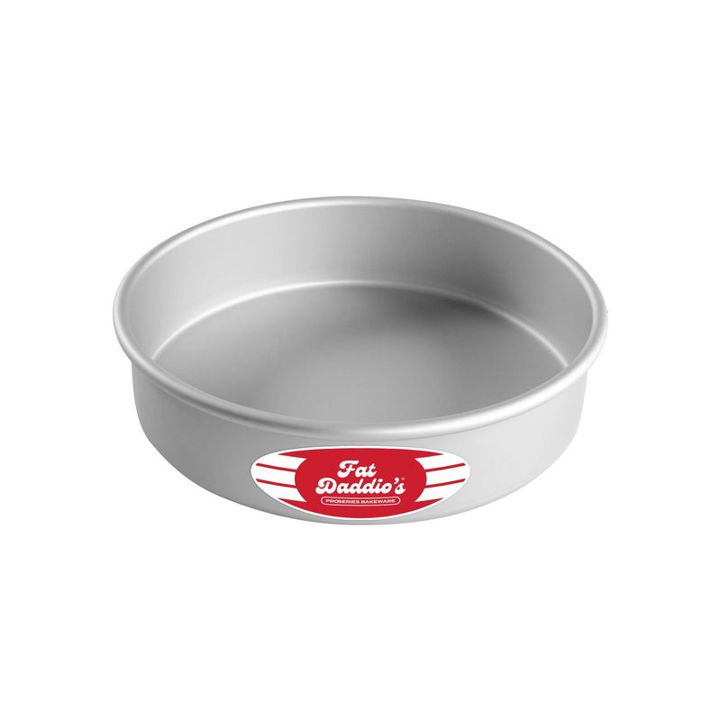 Fat Daddios Anodized Aluminum Round Cake Pan 8 x 2 Inch