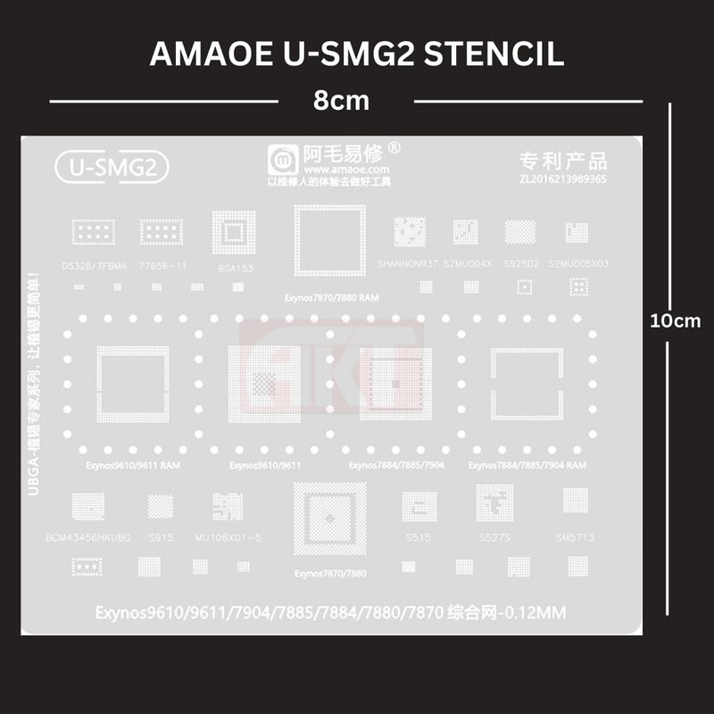 AKT AMAOE USMG2 Stencil - Image 3
