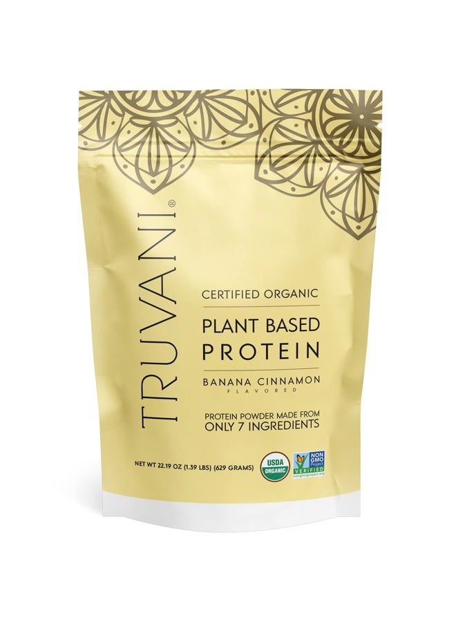 Truvani Plant Based Protein Banana Cinnamon 629GM - Image 1