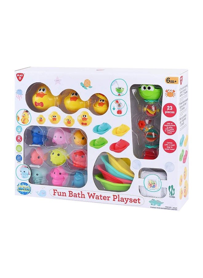 Playgo Fun Bath Water Playset (23 Pieces) - Image 1