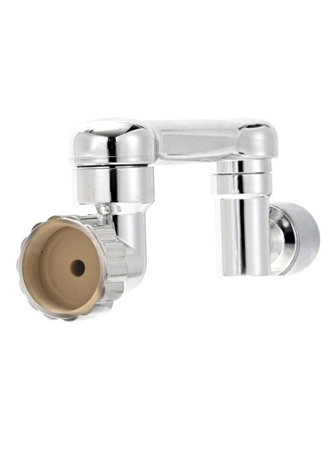 لوازم راس خلاط متحرك - امتداد صنبور بزاويتين دوار 360° مع فوهة قابلة للدوران، تدفق ماء ناعم، وتركيب سهل بالبراغي - مناسب لأحواض المطابخ، الحمامات، ومناطق الخدمة - Image 5